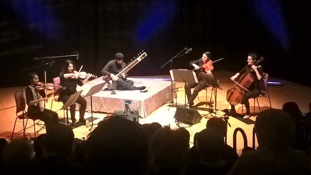 Selbygreen's tweet photo. @southasianartuk just seen a performance of 'The Bridge' @LeedsMusic it was absolutely awesome thank you #nextlevel https://t.co/sjWFd2zB2g