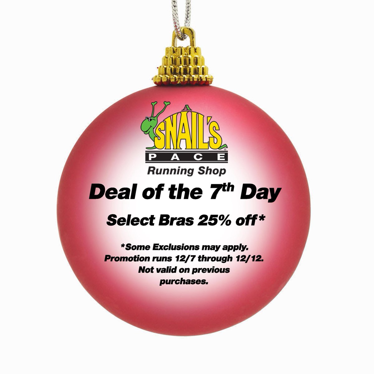 ASPRunning's tweet photo. On the 7th Day of Deals, #ASnailsPace gave to me -
25% off select #bras from #MovingComfort #NewBalance and #Enell
#ShopSmall #ShopLocal https://t.co/id3qSfEVTH