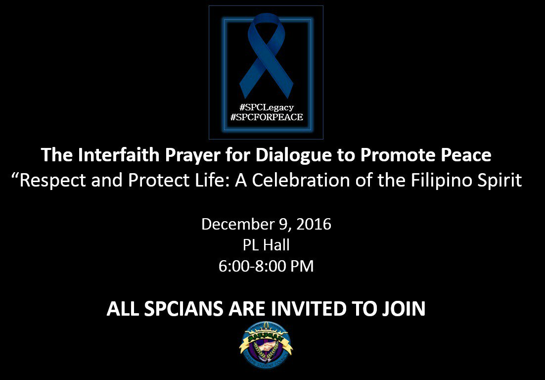 spcsaligan's tweet photo. Post a photo wearing our Peace Ribbon on Friday to show your Support for Peace and please use the official hashtags:
#SPCLegacy #SPCFORPEACE https://t.co/bt1JPc0ksy