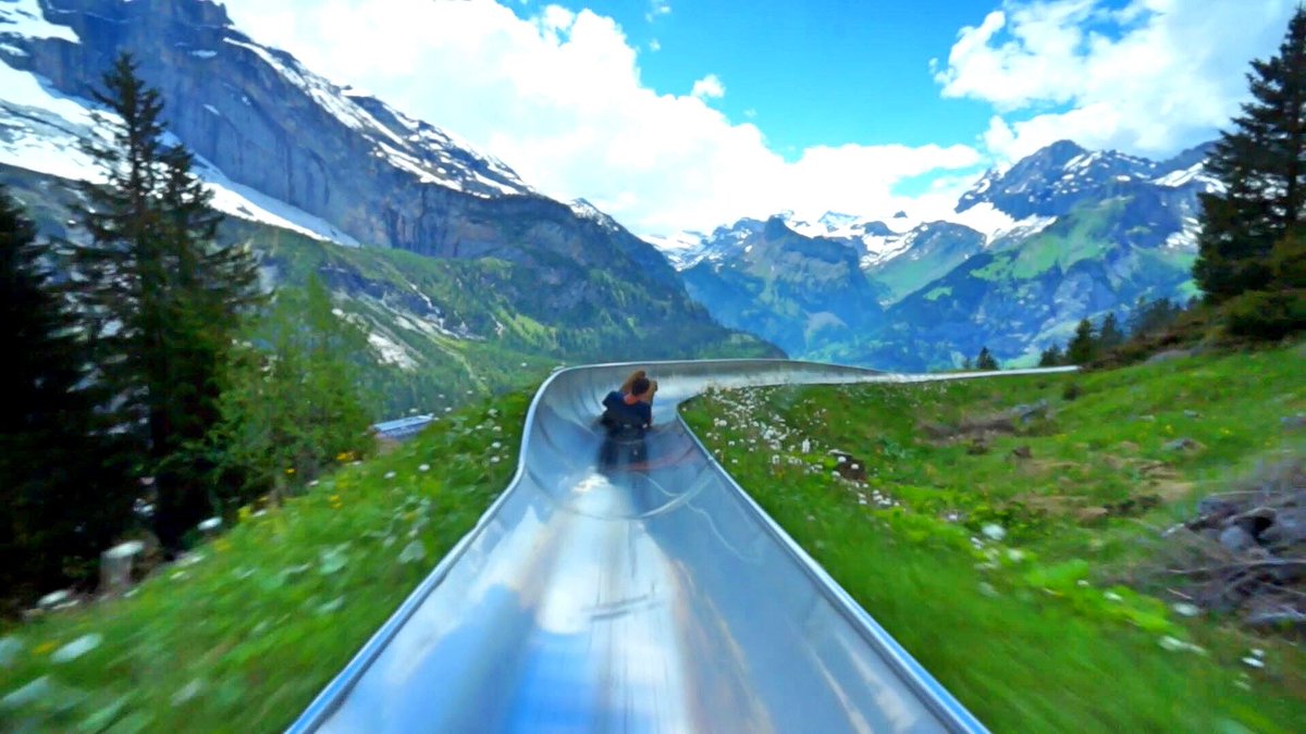 MySwissAlps on Twitter: "Plan a trip to the toboggan run in #Kandersteg if you like the combination of speed and good views. #Oeschinensee https://t.co/nl9I9UnFWD https://t.co/FE76xbl3r9" / Twitter