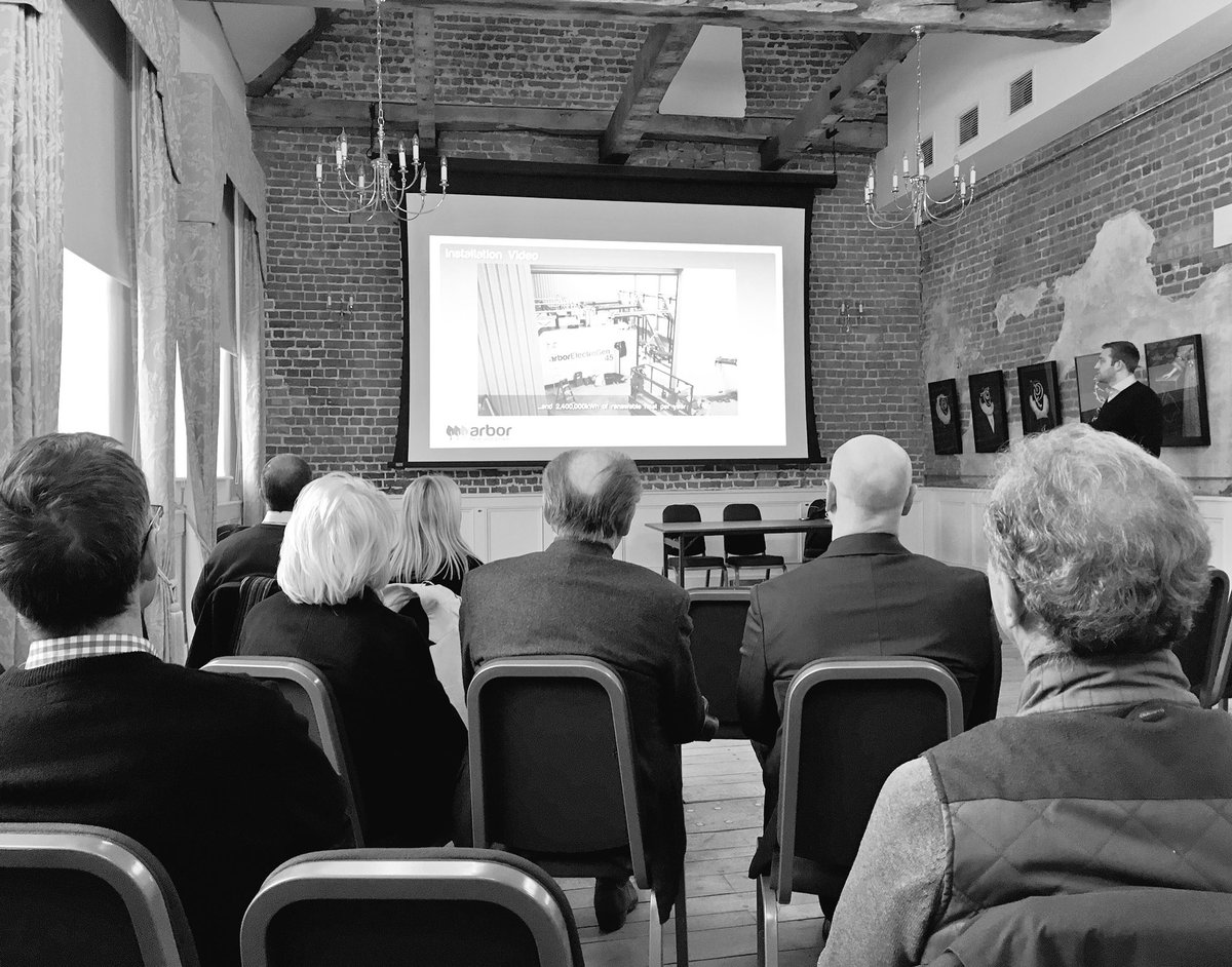 Despite the fog it was a successful Open Day at Boughton House yesterday. #openday #biogasCHP