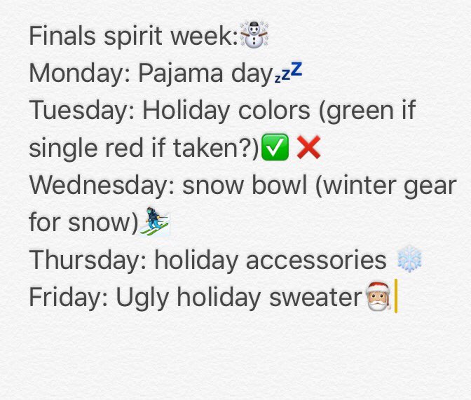 MPHS_StudCo's tweet photo. HAPPY HOLIDAYS 🎄🏂 https://t.co/UYXz5J0MC3