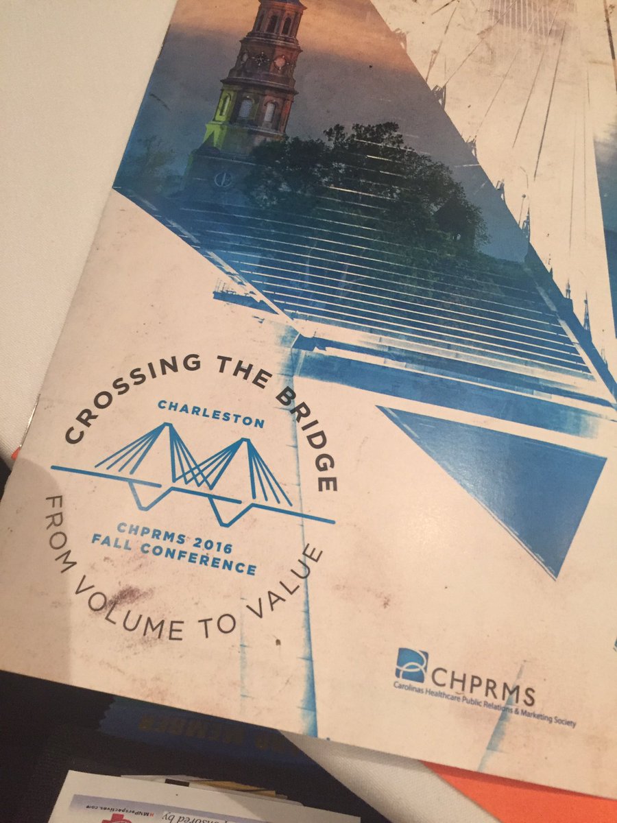 batarheel's tweet photo. Excited to be here! #chprmsincharleston https://t.co/EKLMqLxqLS