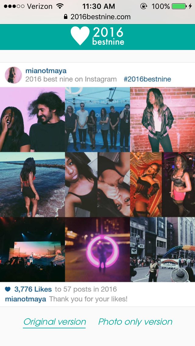 MiaOnSunday's tweet photo. 2016 sucked but my Instagram does not! also me & @petty_wasps take the gold for my most liked photo this year. the power of the #pinkphase https://t.co/Px5z2h7X4Z