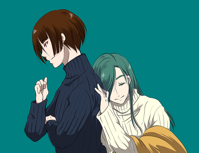 タートルネック男士のtwitterイラスト検索結果