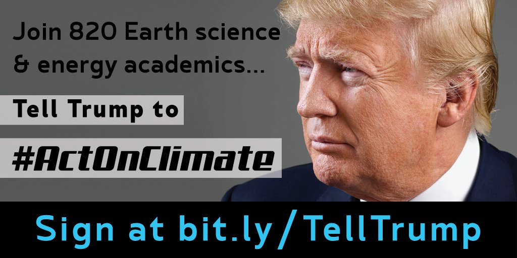 katibrazeal's tweet photo. Please join me in signing this open letter along with >800 climate experts urging #Trump to #ActOnClimate. And pass this on to others! https://t.co/FHN8fWRh7n