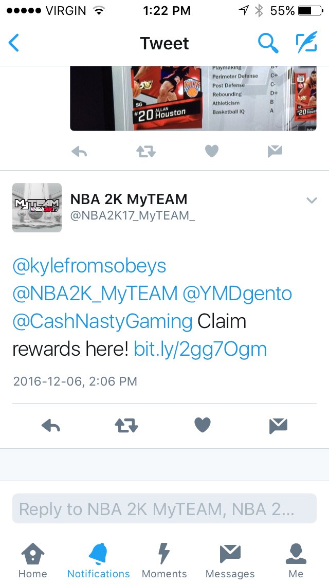 kylefromsobeys's tweet photo. @AskPlayStation @PlayStation @Ronnie2K @NBA2K  this guy here got on my PlayStation account on 2k stole my myteam players can you help me? https://t.co/rqHVHZ1Z4g