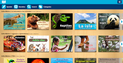 Unite4Literacy's tweet photo. Our free #Spanish picture book library is growing! Narrations & translations. https://t.co/9w0jzWyG9E (Click Pencil icon. Choose Spanish.) https://t.co/YWm7qpLKbE