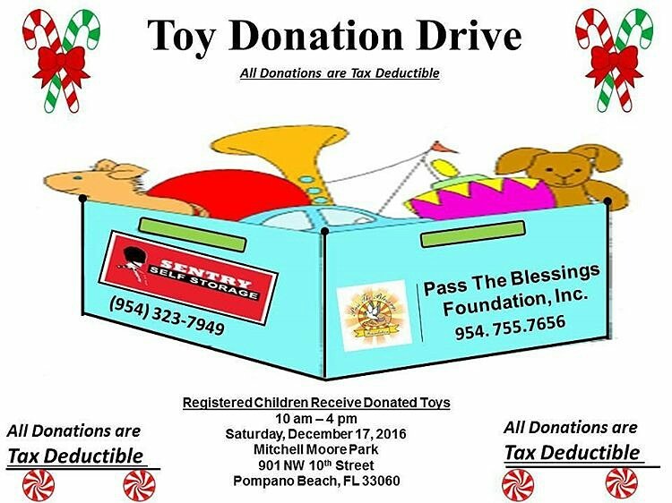 passtheblessin1's tweet photo. Sentry Self Storage! Pass the Blessings Foundations Inc 20th Annual Toy Drive 12/17 Mitchell Moore Park 901 NW 10th st #toy #charity #event https://t.co/b5tb2tipRu