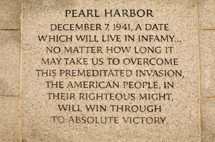 Today, we remember all those who lost their lives 75 years ago in the tragic events of December 7, 1941. #PearlHarborRemembranceDay