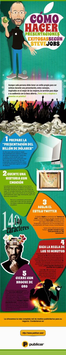 Geccagt's tweet photo. Es evidente que Steve Jobs ha dejado una marca. Chequeate estos consejos para hacer presentaciones a su nivel https://t.co/SNBV6IbQiW https://t.co/oVeUWQUrUL