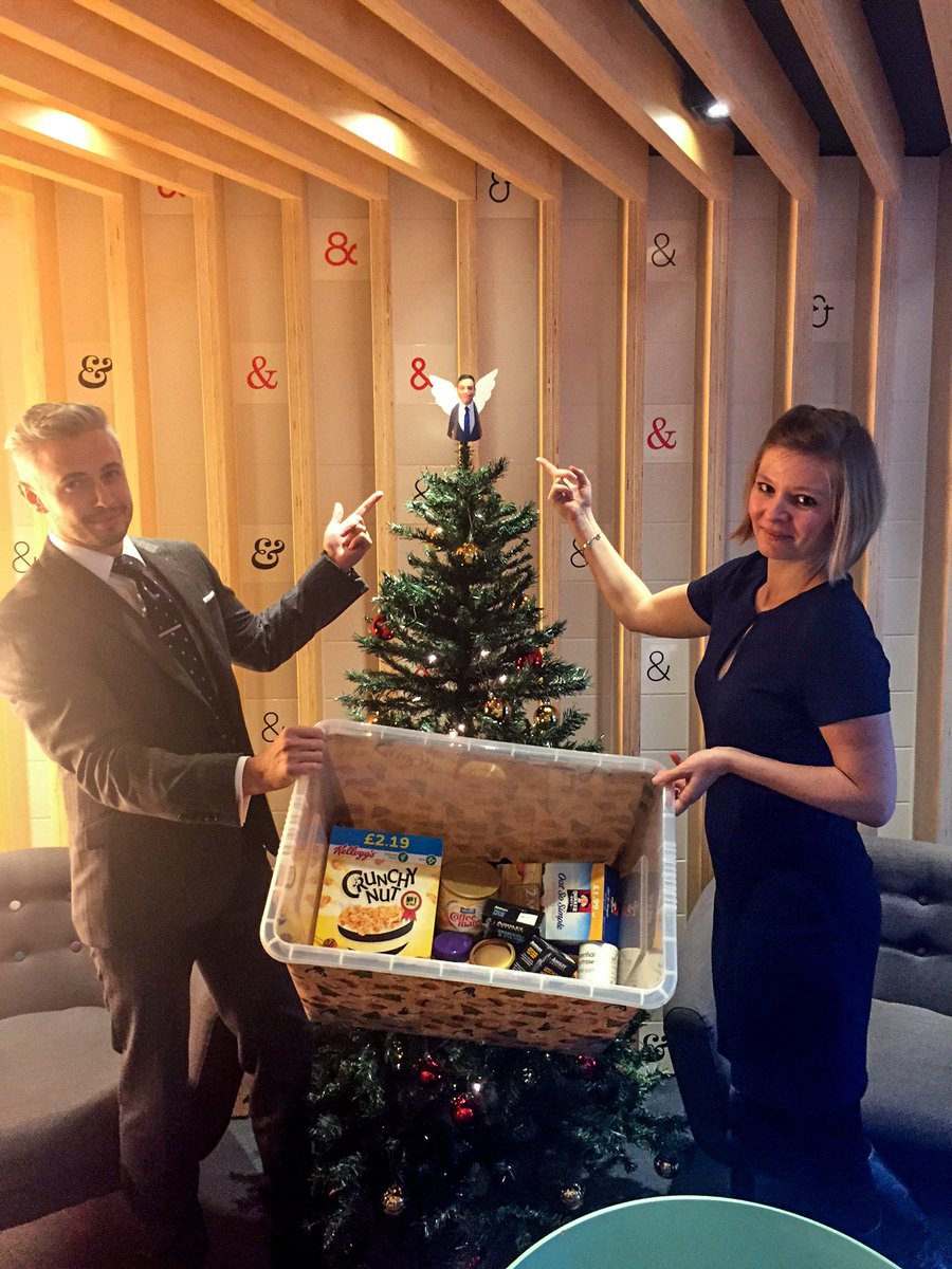 JCOWapping's tweet image. David and Anneleen in our Wapping office with the foodbank donations they've collected so far. Find out more &amp;gt;&amp;gt; bit.ly/2gclitC