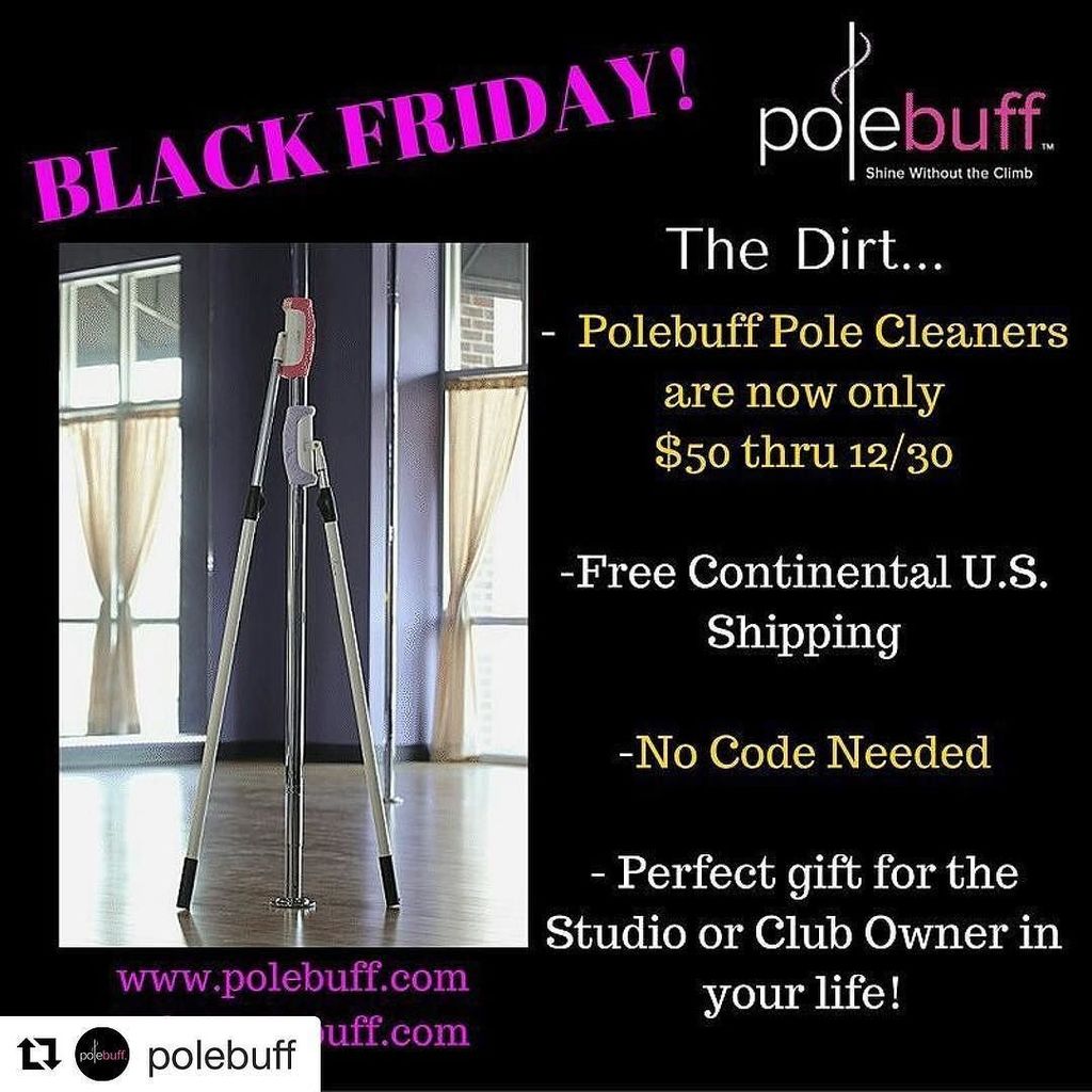 Polebuff's tweet photo. For those looking for a deal on a gift for that Studio or Club Owner in your life,  now is… https://t.co/zBubmKV0Be https://t.co/by5rfdqnJk