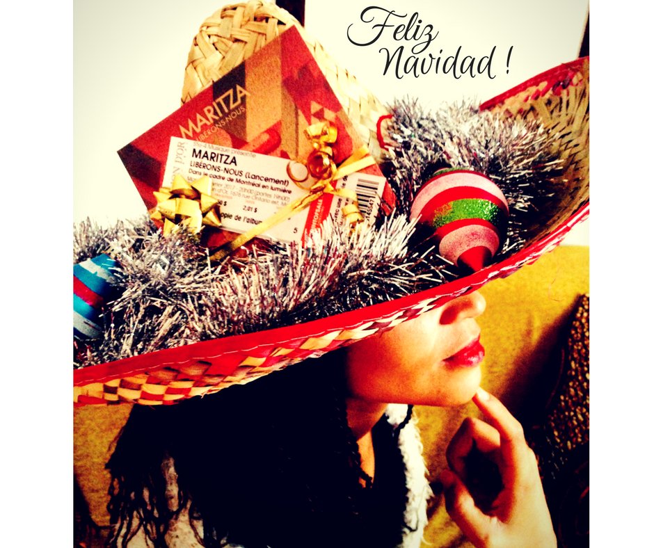 Holà !! Rabais d'avant-Noël : 12$ pour mon show-lancement à <a href="/MTLenLumiere/">MONTRÉAL EN LUMIÈRE</a> ET l'album. Code promo hohoho. lepointdevente.com/billets/maritz…