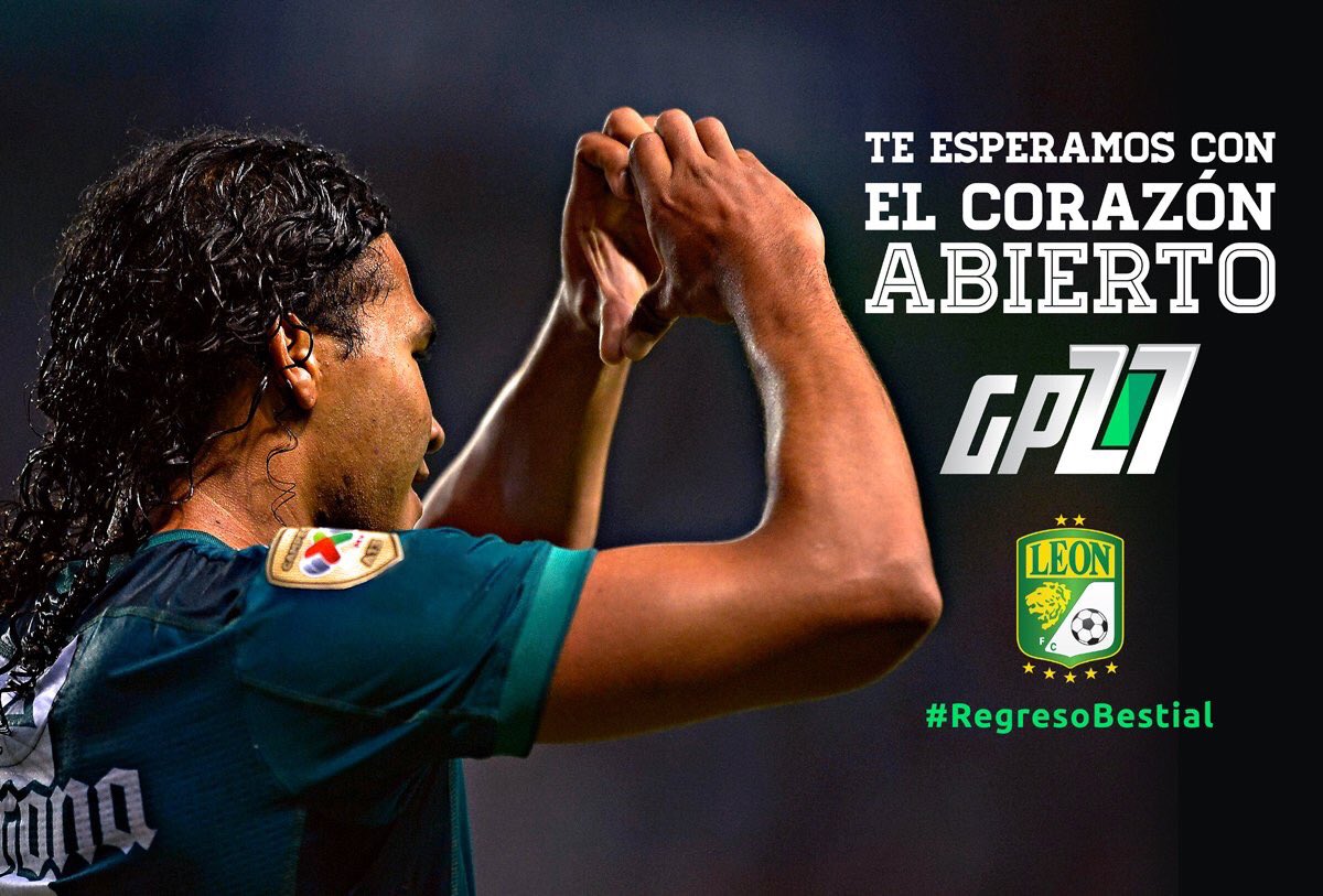Gullitfans27's tweet photo. ¡Está de vuelta en el @clubleonfc! https://t.co/E47M1hW2Ik