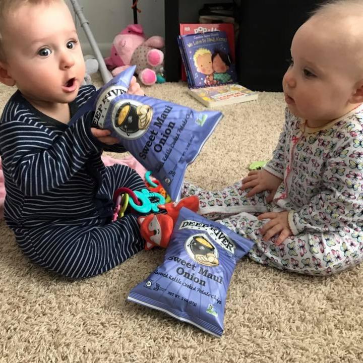 deepriversnacks's tweet photo. We are looking for our next #ChipChamp! Tweet a pic of your Deep River Snacks for the chance to win chips &amp; shirt! https://t.co/nCjyEp0960