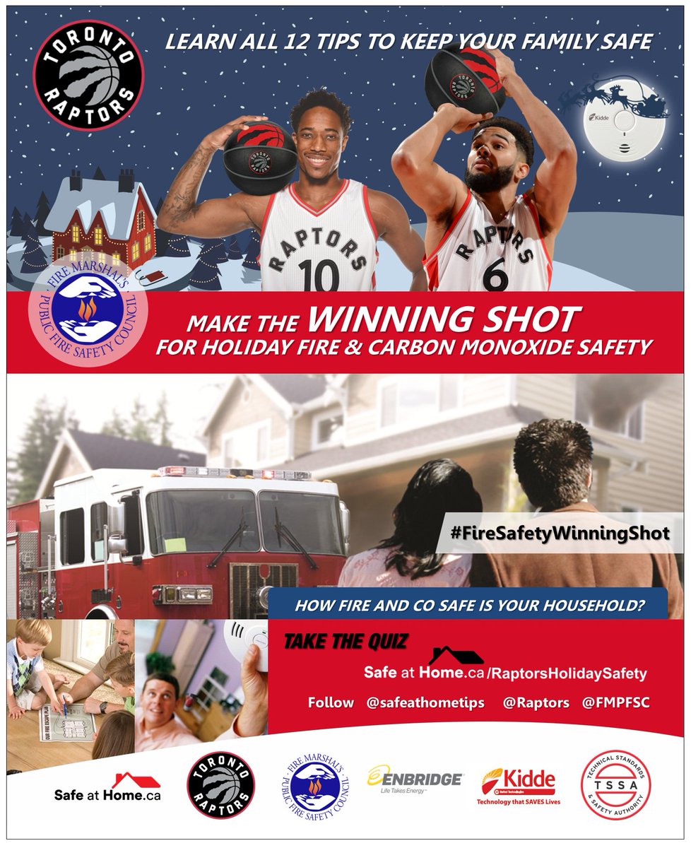 FMPFSC's tweet image. #FireSafetyWinningShot Tip #1 from @DeMar_DeRozan &amp;amp; @Cory_Joe – Water fresh trees daily safeathome.ca/raptorsholiday…