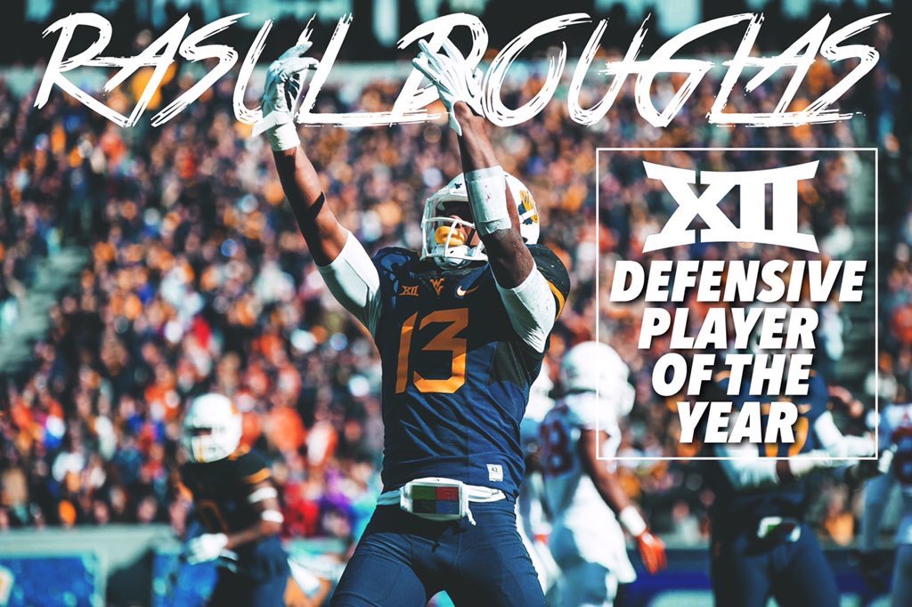 SI_WVU's tweet photo. Your ESPN Big 12 Defensive Player of the Year is #WVU DB Rasul Douglas https://t.co/jySEXDxlx6
