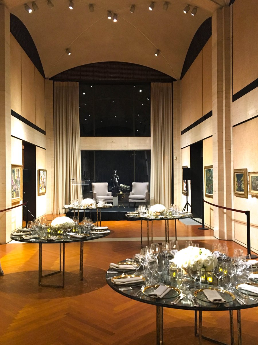 willmillevents's tweet photo. WME hosted a private investors dinner at the famous Kreeger Museum;  guests dined among works by Monet, van Gogh, Picasso and Degas #DCevent https://t.co/AU1dt5pnq4