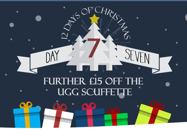 ShoesbyMail's tweet photo. Wonderful deals = A Wonderful Wednesday π #day7 #christmas #deals #ugg #scuffette https://t.co/d7PiXQcqls