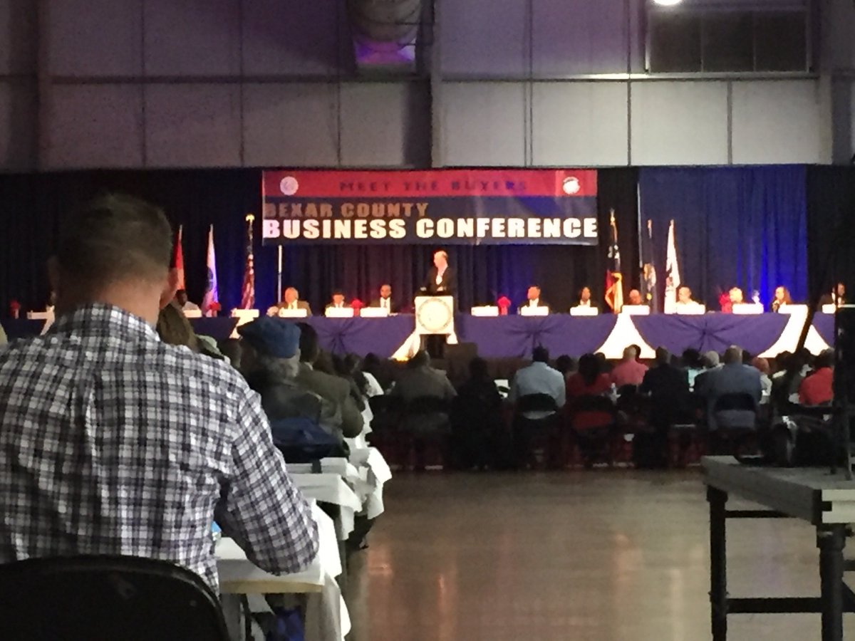 nawboSA's tweet photo. Enjoying the Bexar County Business Conference today https://t.co/LesfaL8wqK