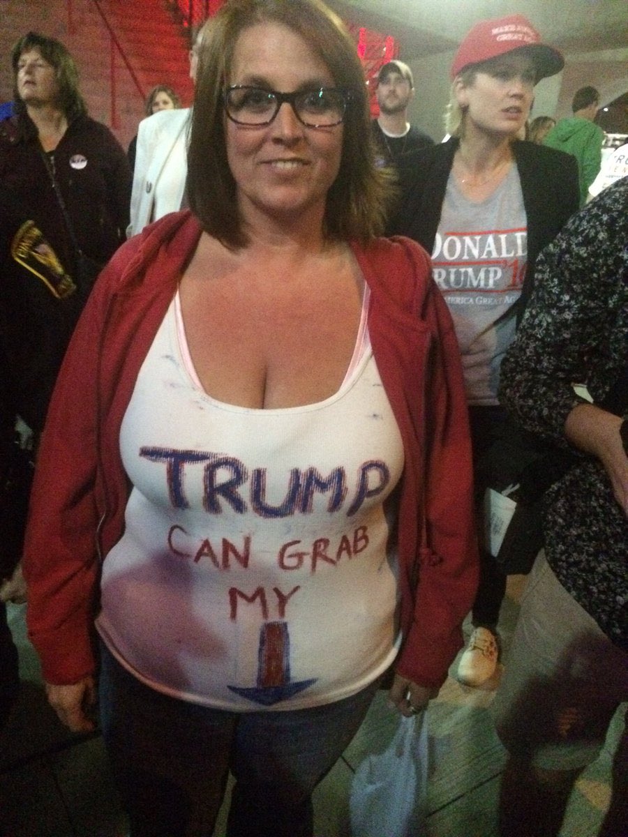 Mona Eltahawy on Twitter: "Trump Can Grab My Pussy T-shirt isn't  traditional dress! Trump kills diversity! @TEN_GOP #wednesdaywisdom  https://t.co/A4CzTYISOm" / Twitter