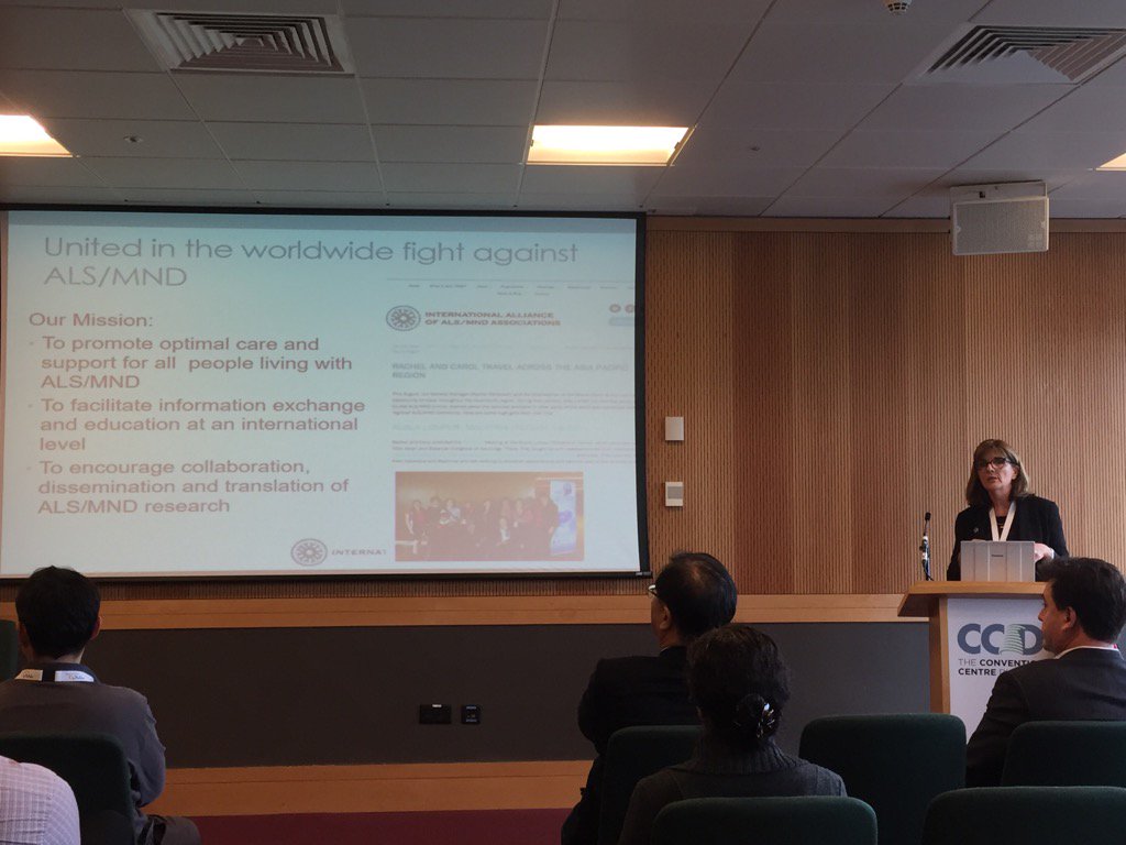 pactals's tweet photo. @CEBirks sharing opportunities through the @ALSMNDAlliance Support Grants for #PACTALS at #alssymp https://t.co/M2h6x6C4rw