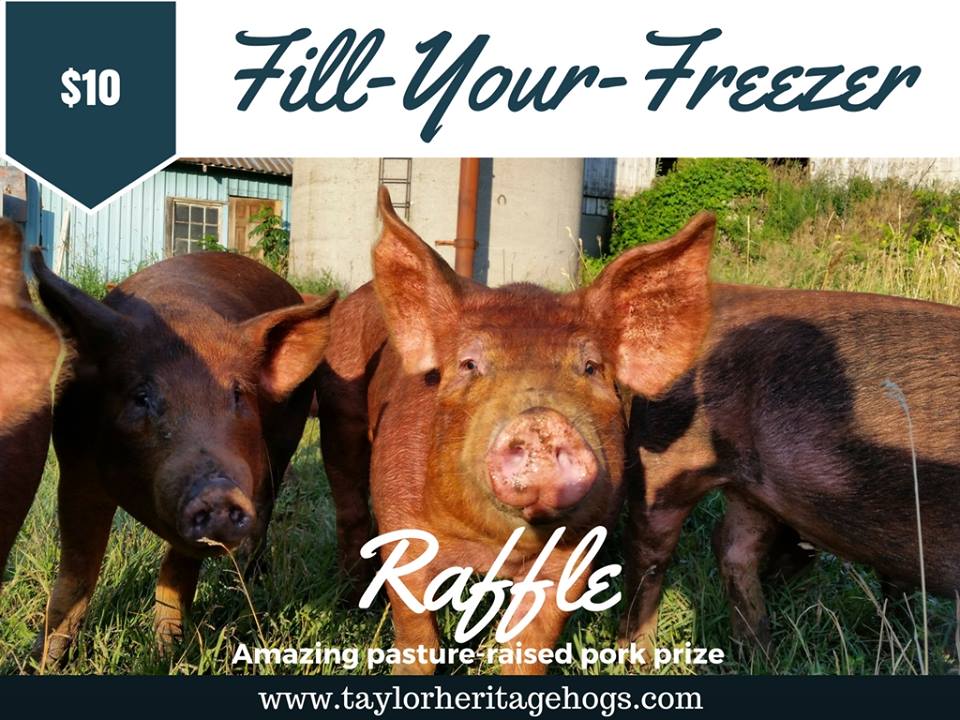 TourismOxford's tweet photo. You can win $500 worth of #ontariopork by entering this raffle with Taylor Heritage Hogs! #eatlocal https://t.co/Op7xPDkadV https://t.co/pXF73fLrNN