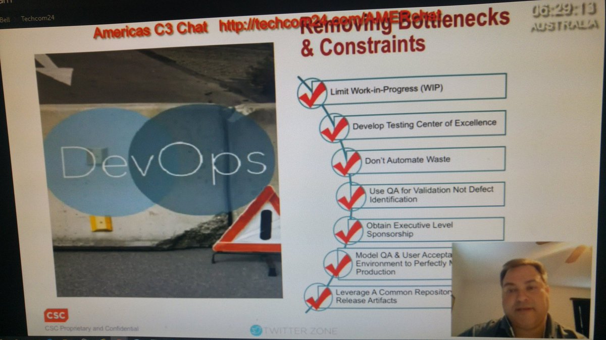 DigitalColmer's tweet image. #Devops explained in English with @jpmorgenthal @CSC #TechCom24 #DevopsIsAConcept #MyWorkStyle uses #CSCAgility