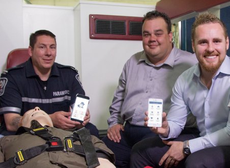 MedicHero's tweet photo. Proud of our partnership with @PAM_manitoba! "They took our thoughts and made them into technology." - Cameron Ritzer, Board Member https://t.co/3XmQk8ZwSS