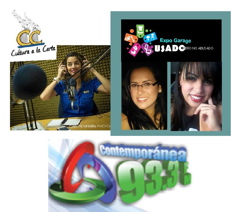ExpoGarage's tweet photo. Hoy el agradecimiento especial a una periodista amiga q siempre nos apoya @luciarinconm y su programa @culturaalacarta por contemporánea93.3 https://t.co/zfG7iiG8MR