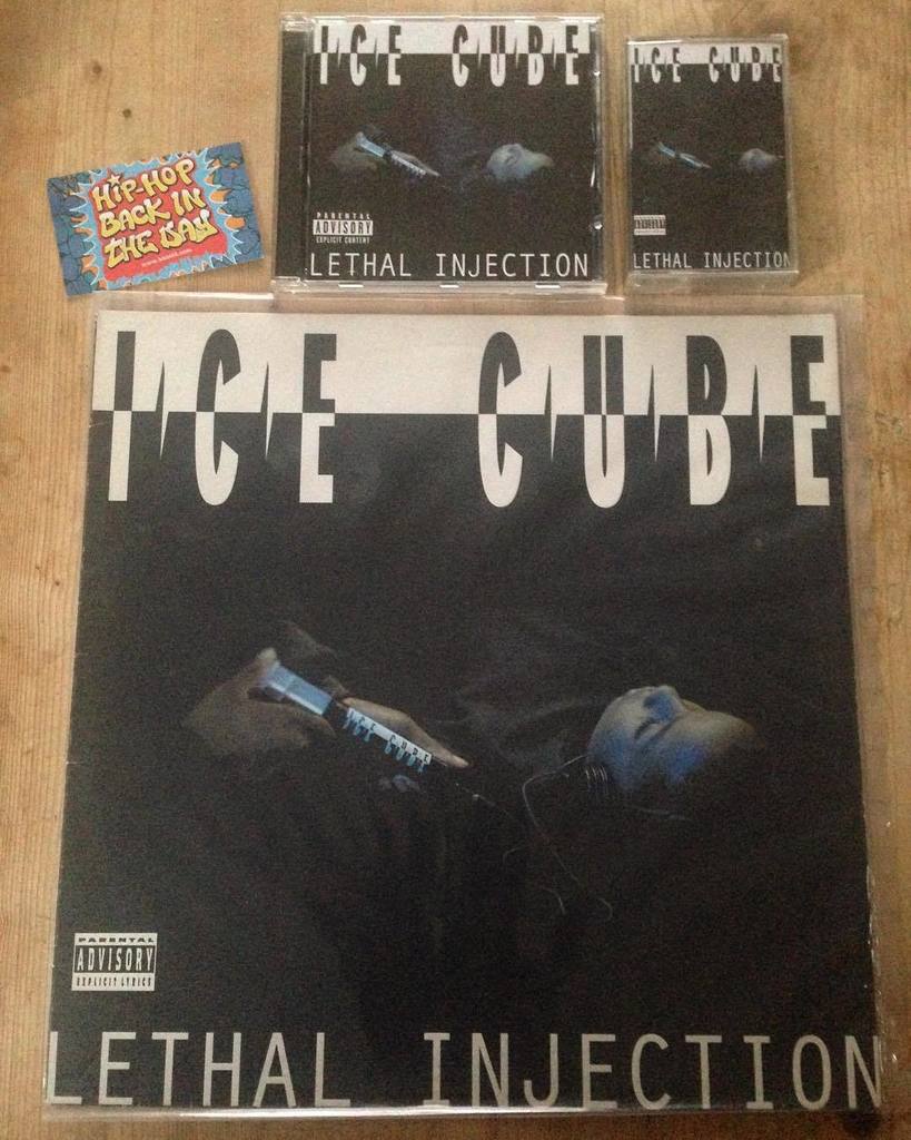 HHBITD's tweet photo. 23rd anniversary for this @icecube album💥#lethalinjection #icecube #vinyl #cd #tape #90shi… https://t.co/oVAiMJGHaq https://t.co/Q8Ev3X9HfI