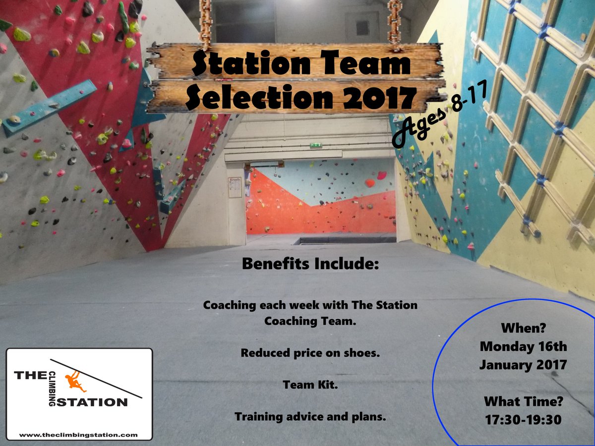 Keen young climber with a drive to improve? Our 2017 team selection will be held January 16th @bmc_comps <a href="/MYClimbSeries/">MYCS</a>