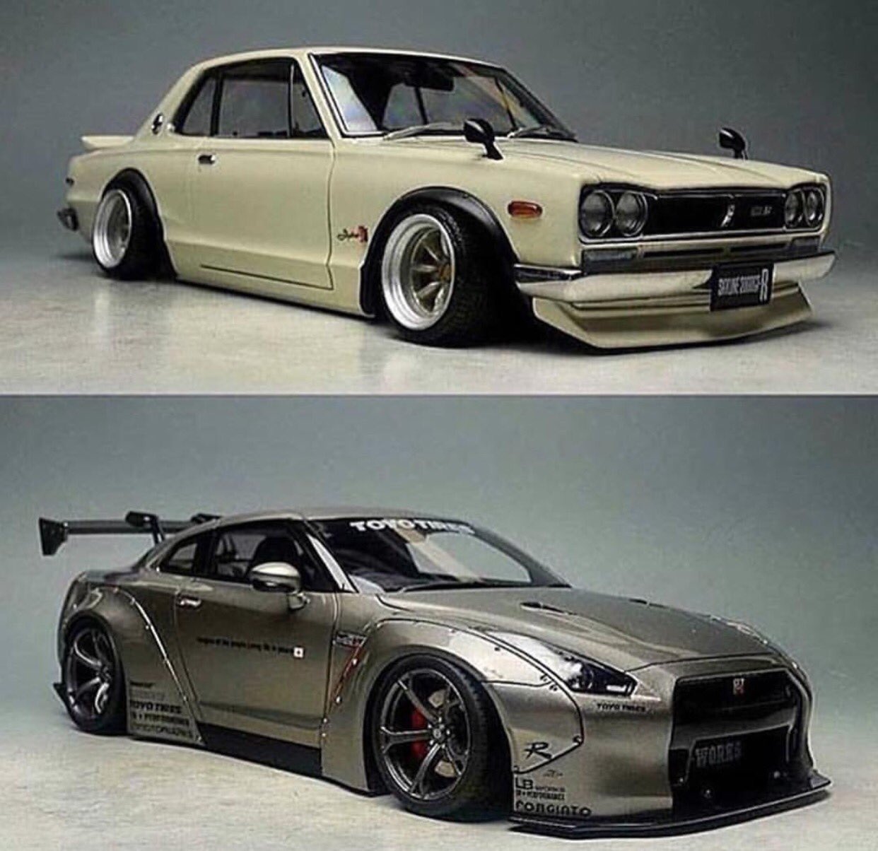 old school v