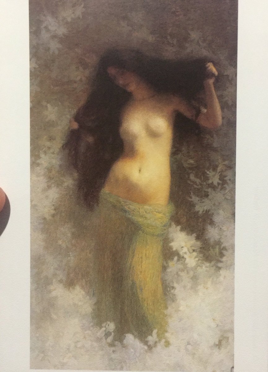 AnnaKatoula's tweet photo. Lorsque vous recevez une carte postale qui vous rougit #muséedesAugustins @Toulouse #HenriMartin #Beauté #Museums2016 #bonamis #souvenir https://t.co/vT51nqRjyW
