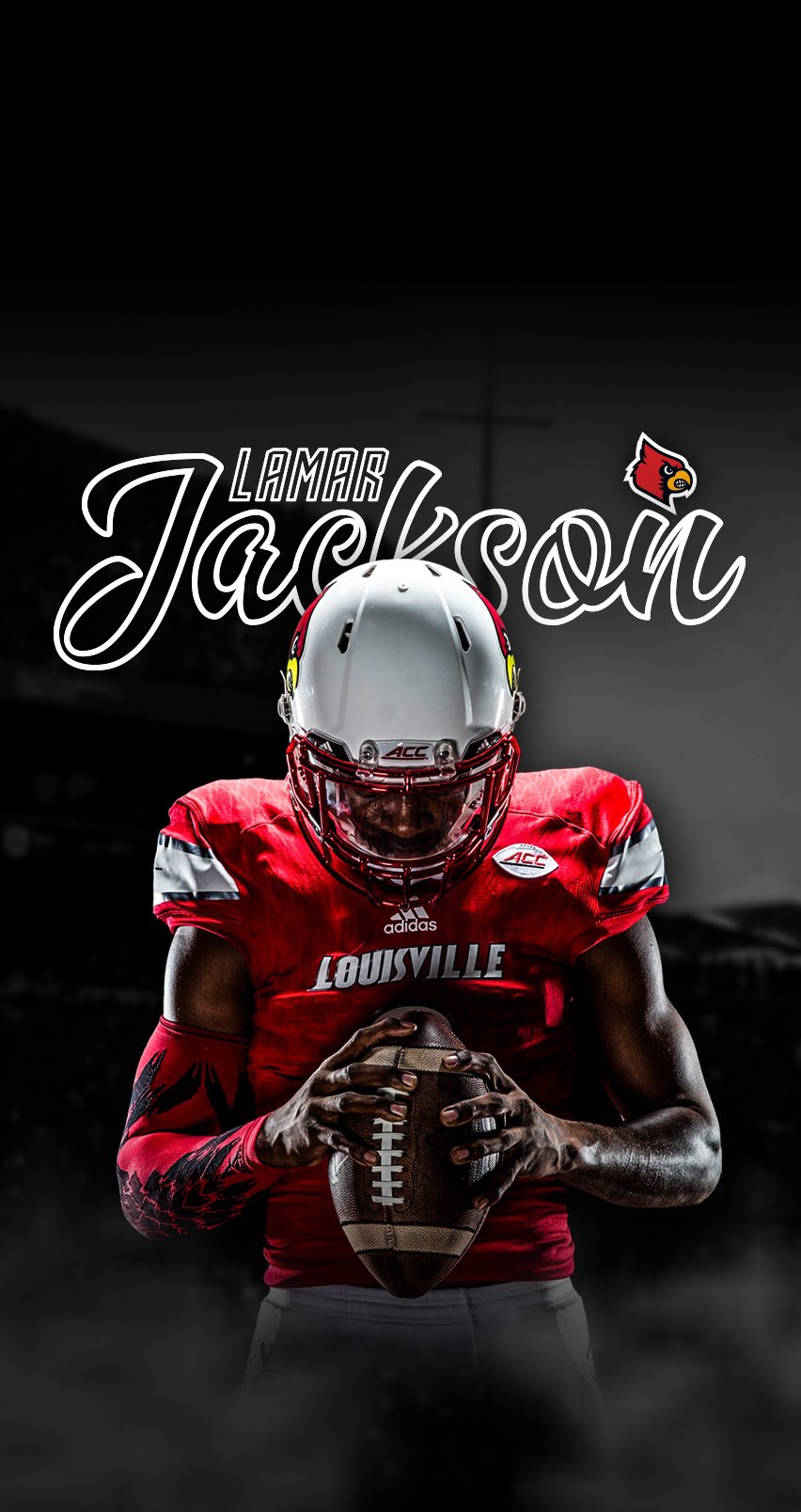 A Lamar Jackson IPhone Wallpaper I made earlier today  rravens