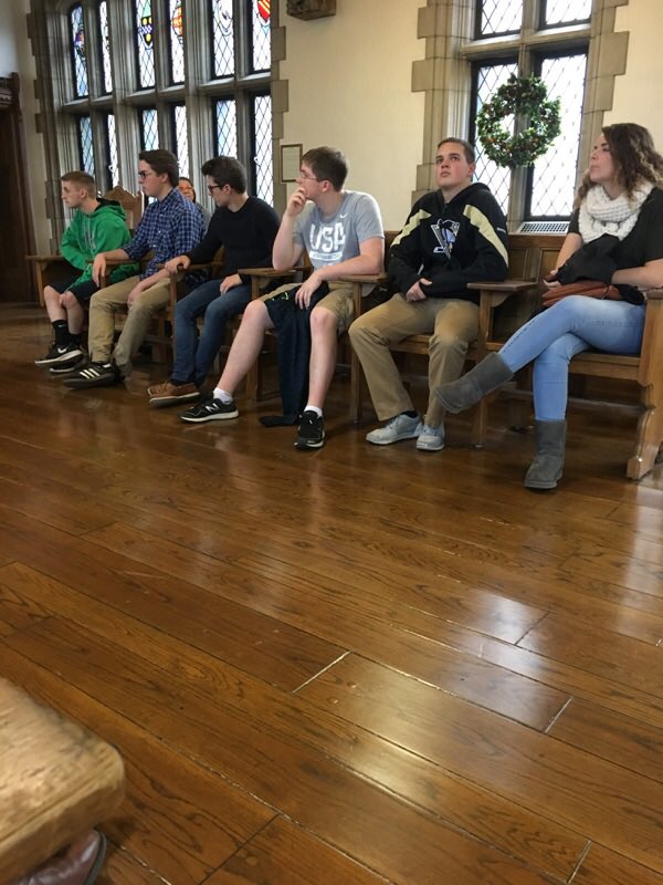 Global Scholars visit the Pitt Nationality Rooms