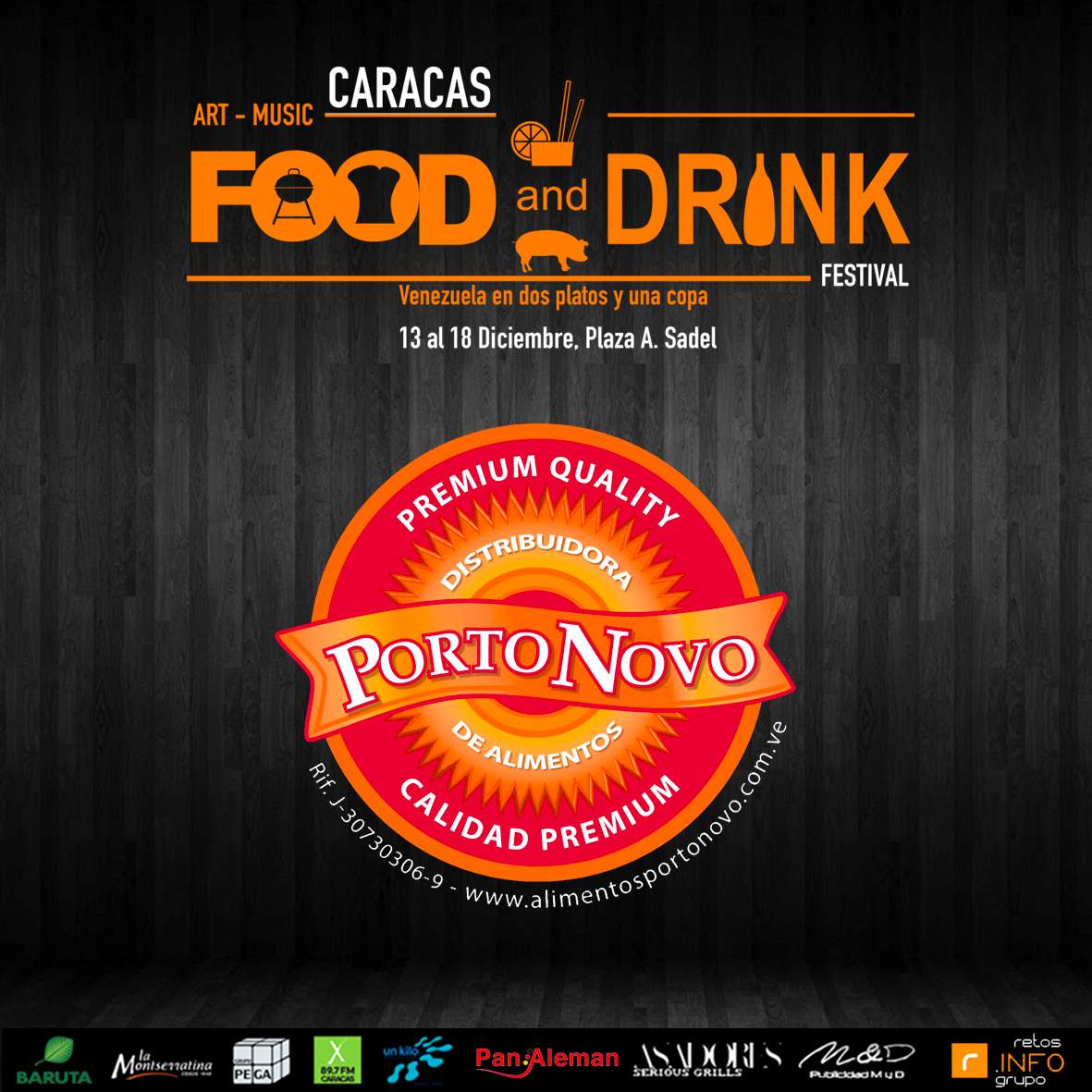 Disfruta de las deliciosas costillitas BBQ de @alimentosportonovo en el Caracas Food &amp; Drink Festival