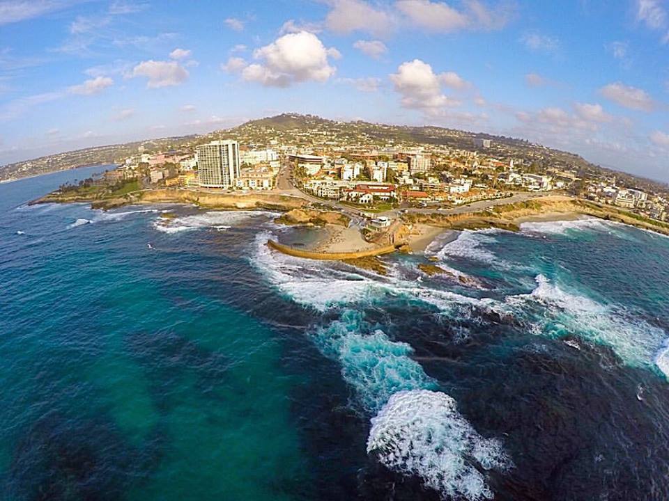 La Jolla aerial view captured by Ryan Short and his drone.