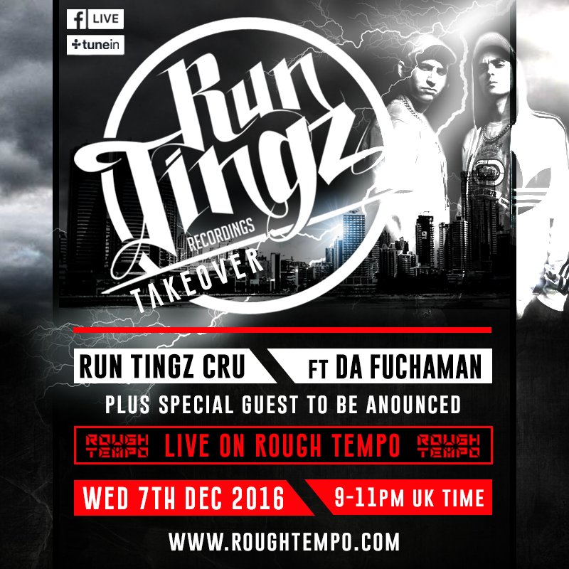 RoughTempo's tweet image. TONIGHT'S SPECIAL GUEST SHOW
LIVE NOW!!
ROUGHTEMPO.com
#nowplaying #dnb #guestshow #rtdnb
(Plz Share)