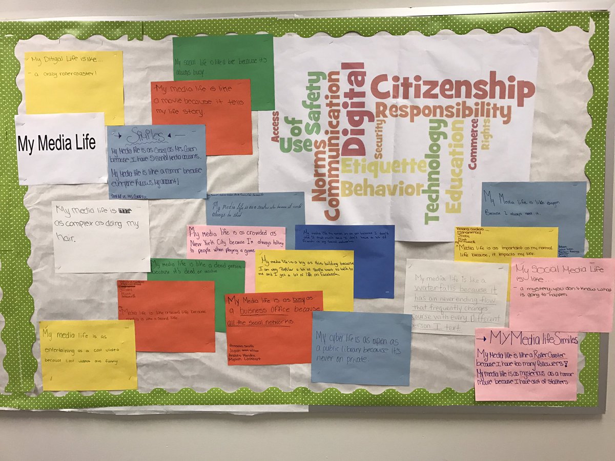 pantheracad's tweet photo. What does your #medialife mean to you? @pantheracad students respond  #learning #giod #digitalcitizenship #thepantherway https://t.co/t9UeMhOBds