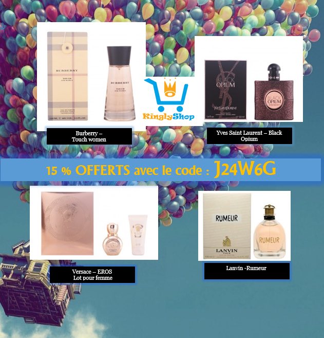 KinglyShopFr's tweet image. Découvrez vite notre large gamme de parfums signés des plus grandes marques , Versace, Dior, Lancôme, Chloé et biens d'autres..#Parfum#dior