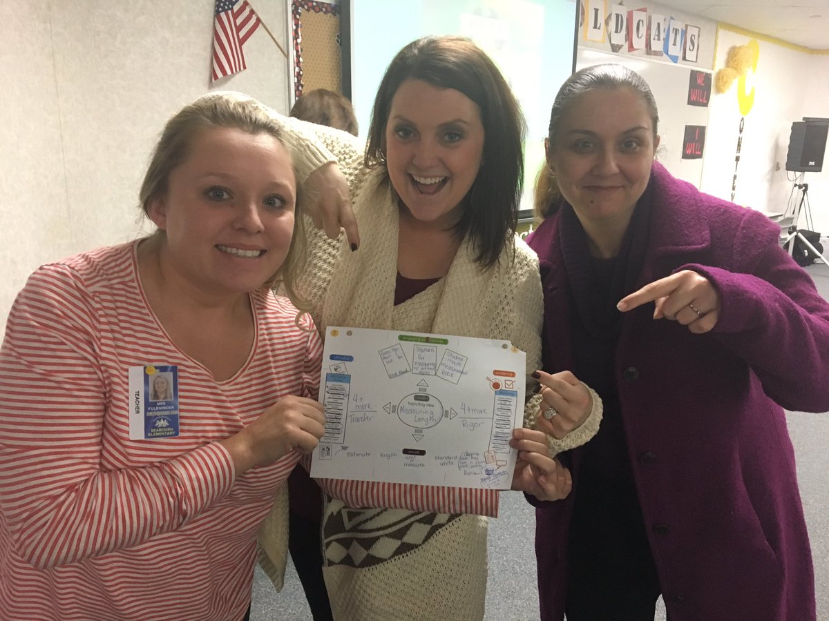 MrsFulenwider's tweet photo. Learning all about measurement and better ways to plan math instruction with @McdougleLindsey @emunozkinder @ReneaKern #seabes #thinkplaygo https://t.co/h6jArZxZpv