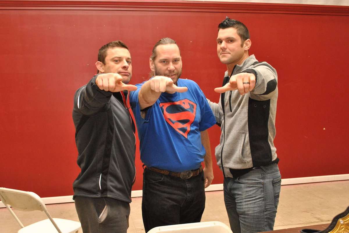 WolvesLibrary's tweet image. H. T. @WolvesLibrary w/ the greatest tag team of all time-- The Wolves: Davey Richards &amp;amp; Eddie Edwards! Wolves Nation 4-life