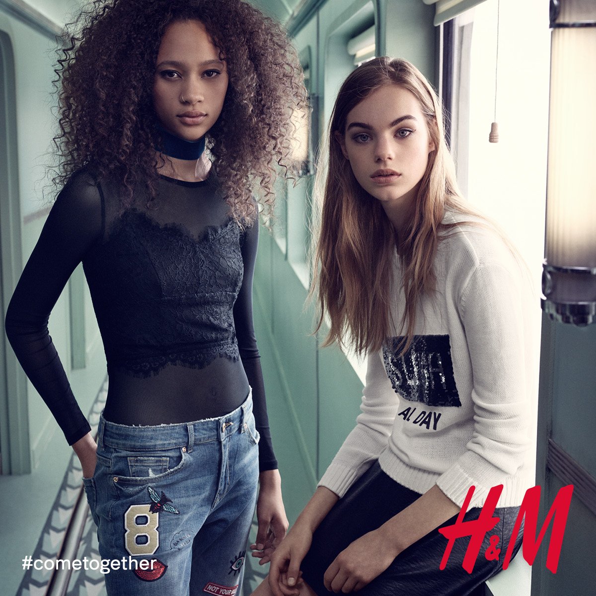 hmusa's tweet photo. This season's wish list just got shimmery: https://t.co/zsoY3yL2s7 
#cometogether #HM https://t.co/EXg8Q2mk25