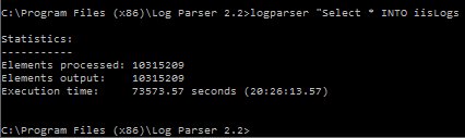 jeffmnall's tweet image. I think 20 hours is a little long to load an #Azure SQL database.  Time for a better mousetrap! (or higher upload speed) #logparser #devops