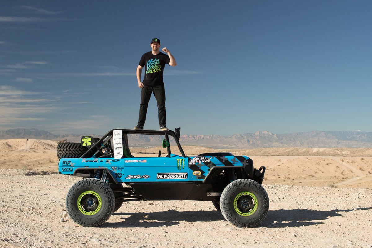 NittoTire's tweet photo. Meet #BROCKY, the newest addition to the #FunFleet! We can't wait to see this at #KOH17!
#NittoTire #TrailGrapplers @Ultra4Racing https://t.co/z7r96VQGmm