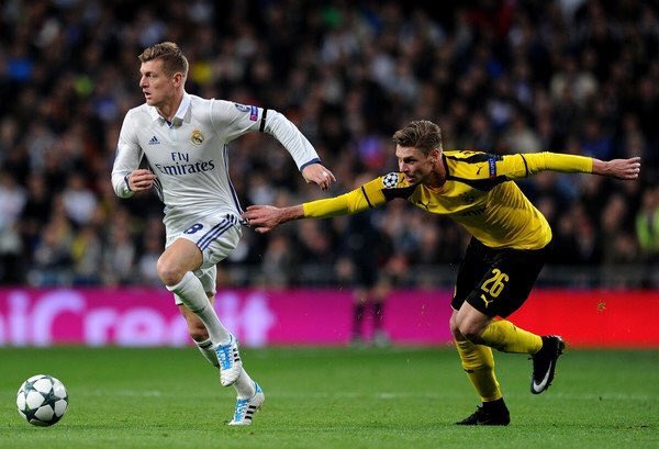 ToniKroos's tweet photo. Happy to be back! https://t.co/v7id3AsuYZ