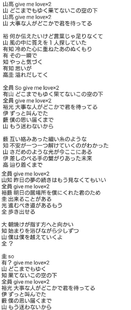 パート割 パート割