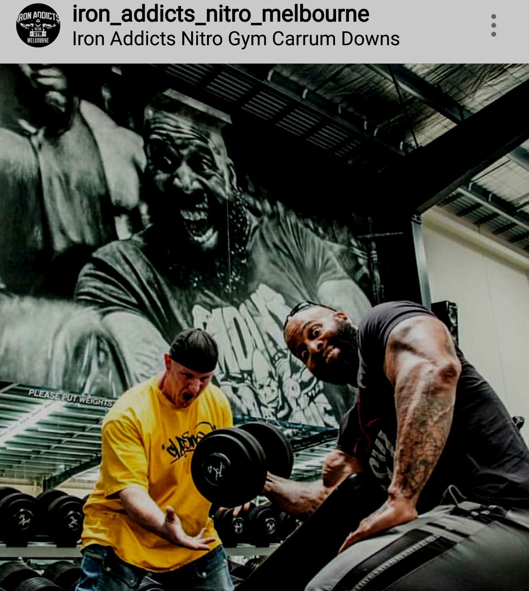 CTFletcherISYMF's tweet image. ME AND THE WORLD RENOWNED ARTIST THE "MEATAXE" IN THE NEW IRON ADDICTS NITRO IN MELBOURNE AUSTRALIA @meataxe SEE YOU AT THE ARNOLD!
